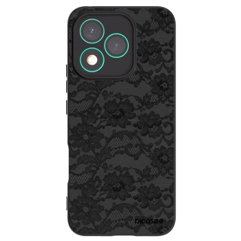 Picasee silikonski črni ovitek za Honor 400 Lite 5G - Dark Elegance