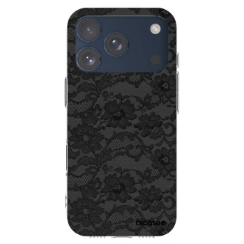 Picasee silikonski prozorni ovitek za Apple iPhone 17 Pro - Dark Elegance