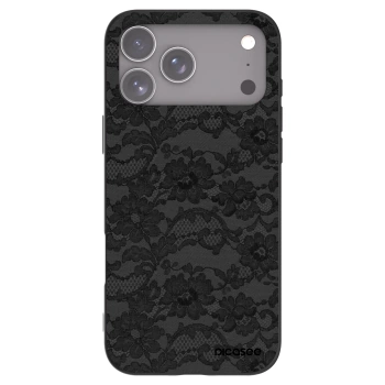 Picasee silikonski črni ovitek za Apple iPhone 17 Pro Max - Dark Elegance