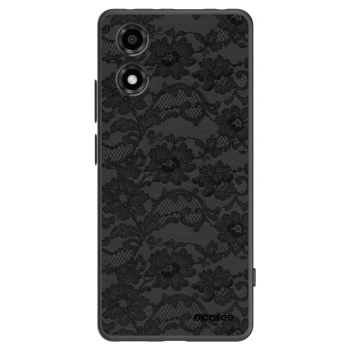 Picasee silikonski črni ovitek za Motorola Moto E14 - Dark Elegance