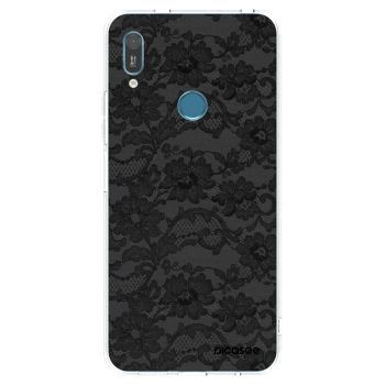 Picasee silikonski prozorni ovitek za Huawei Y6 2019 - Dark Elegance