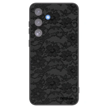 Picasee silikonski črni ovitek za Samsung Galaxy S25 FE 5G - Dark Elegance
