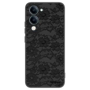 Picasee silikonski črni ovitek za Vivo Y29s 5G - Dark Elegance