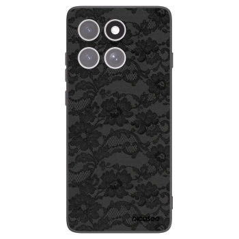Picasee silikonski črni ovitek za Motorola Edge 60 Fusion - Dark Elegance
