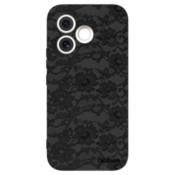 Picasee silikonski črni ovitek za Honor 600 Lite - Dark Elegance