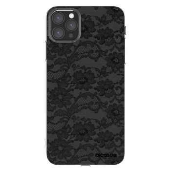 Picasee silikonski prozorni ovitek za Apple iPhone 11 Pro Max - Dark Elegance