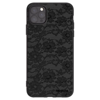 Picasee silikonski črni ovitek za Apple iPhone 11 Pro Max - Dark Elegance
