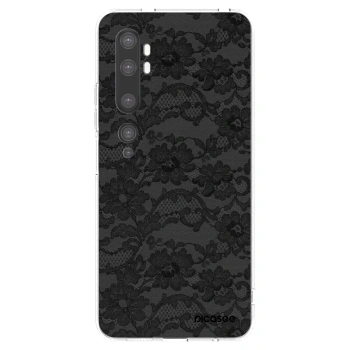 Picasee silikonski prozorni ovitek za Xiaomi Mi Note 10 (Pro) - Dark Elegance