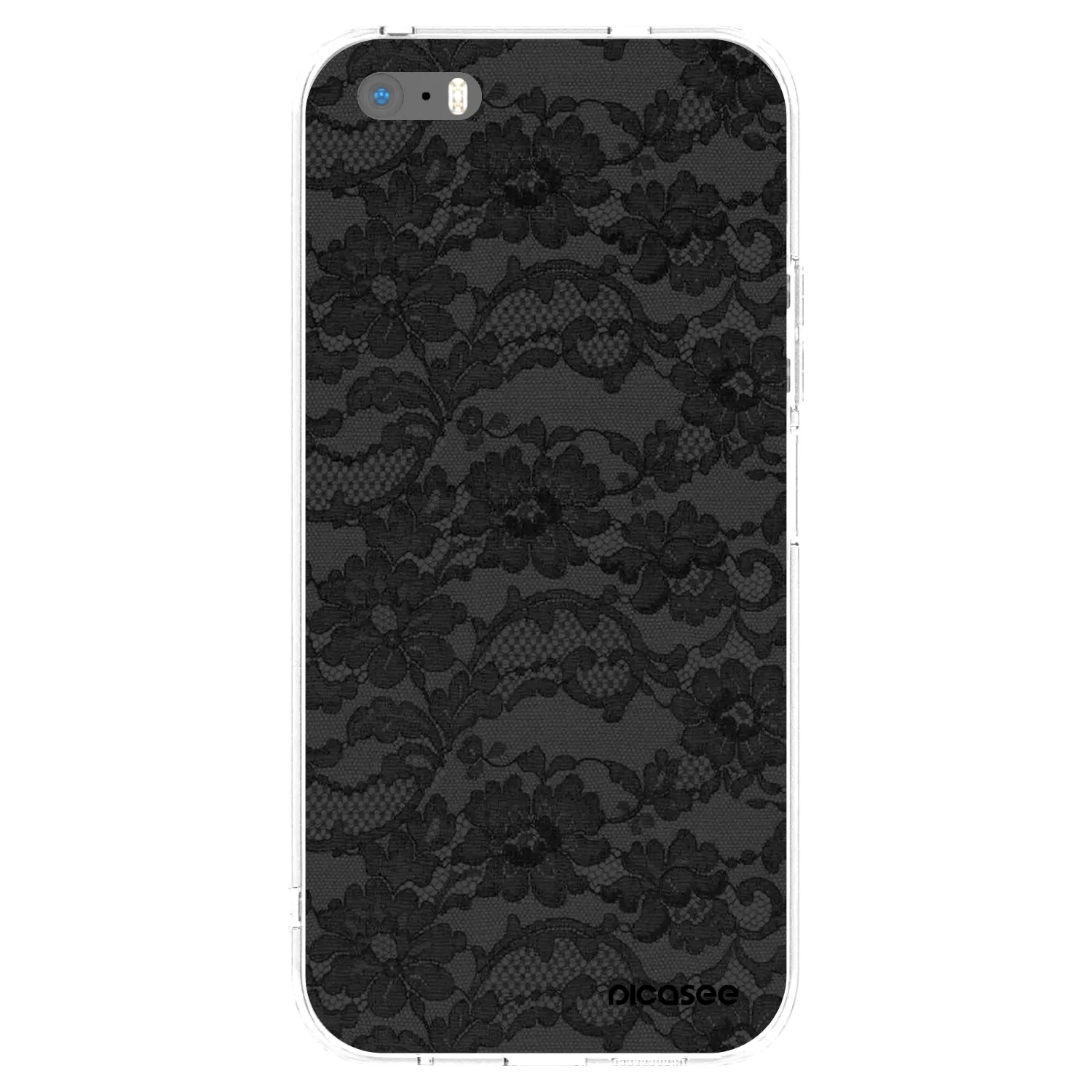 Picasee silikonski prozorni ovitek za Apple iPhone 6 Plus/6S Plus - Dark Elegance