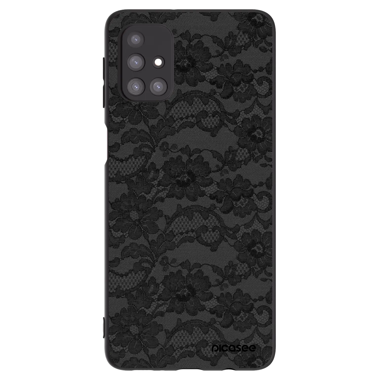 Picasee silikonski črni ovitek za Samsung Galaxy M31s - Dark Elegance