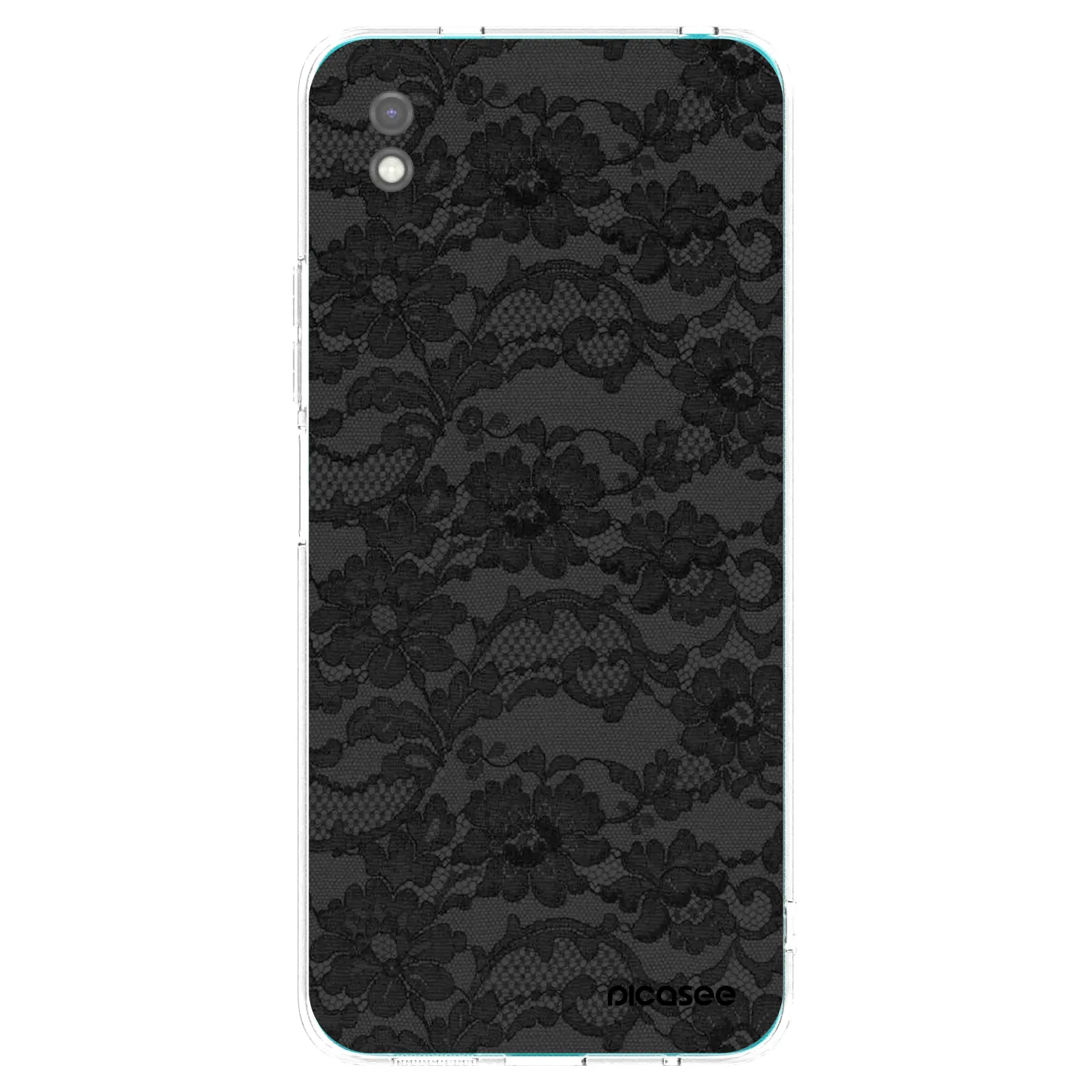 Picasee silikonski črni ovitek za Xiaomi Redmi 9A - Dark Elegance