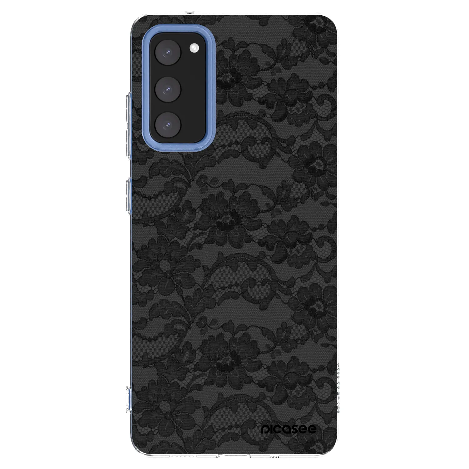 Picasee silikonski prozorni ovitek za Samsung Galaxy S20 FE - Dark Elegance