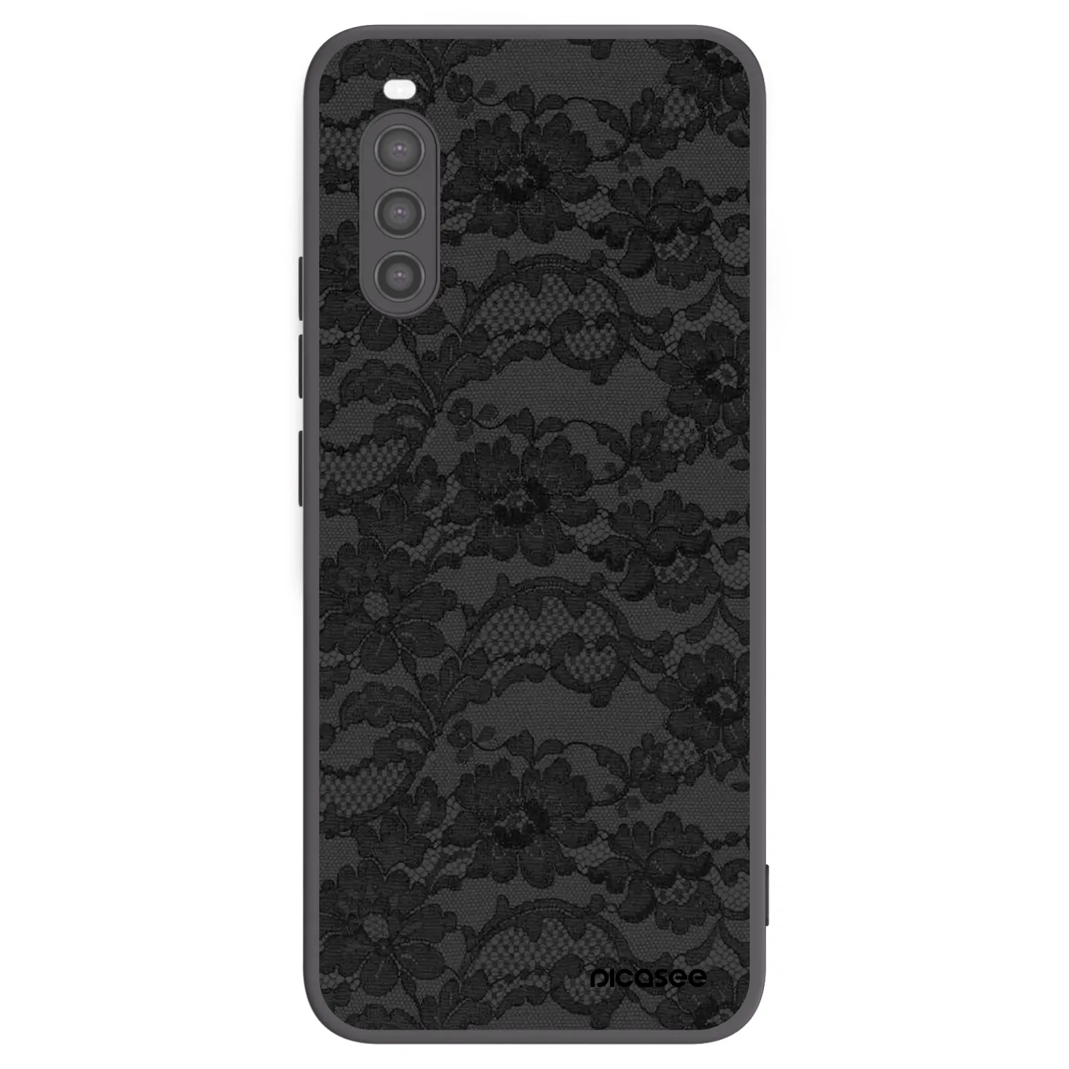 Picasee silikonski črni ovitek za Sony Xperia 10 II - Dark Elegance