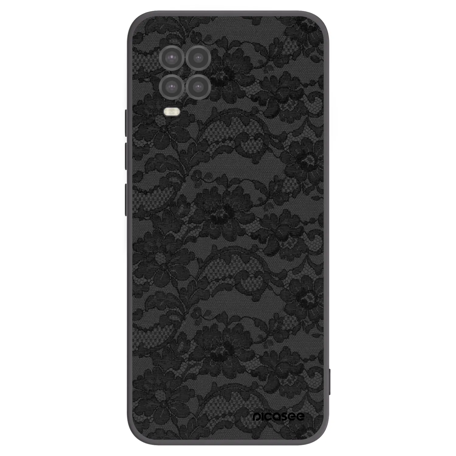 Picasee silikonski črni ovitek za Xiaomi Mi 10 Lite - Dark Elegance