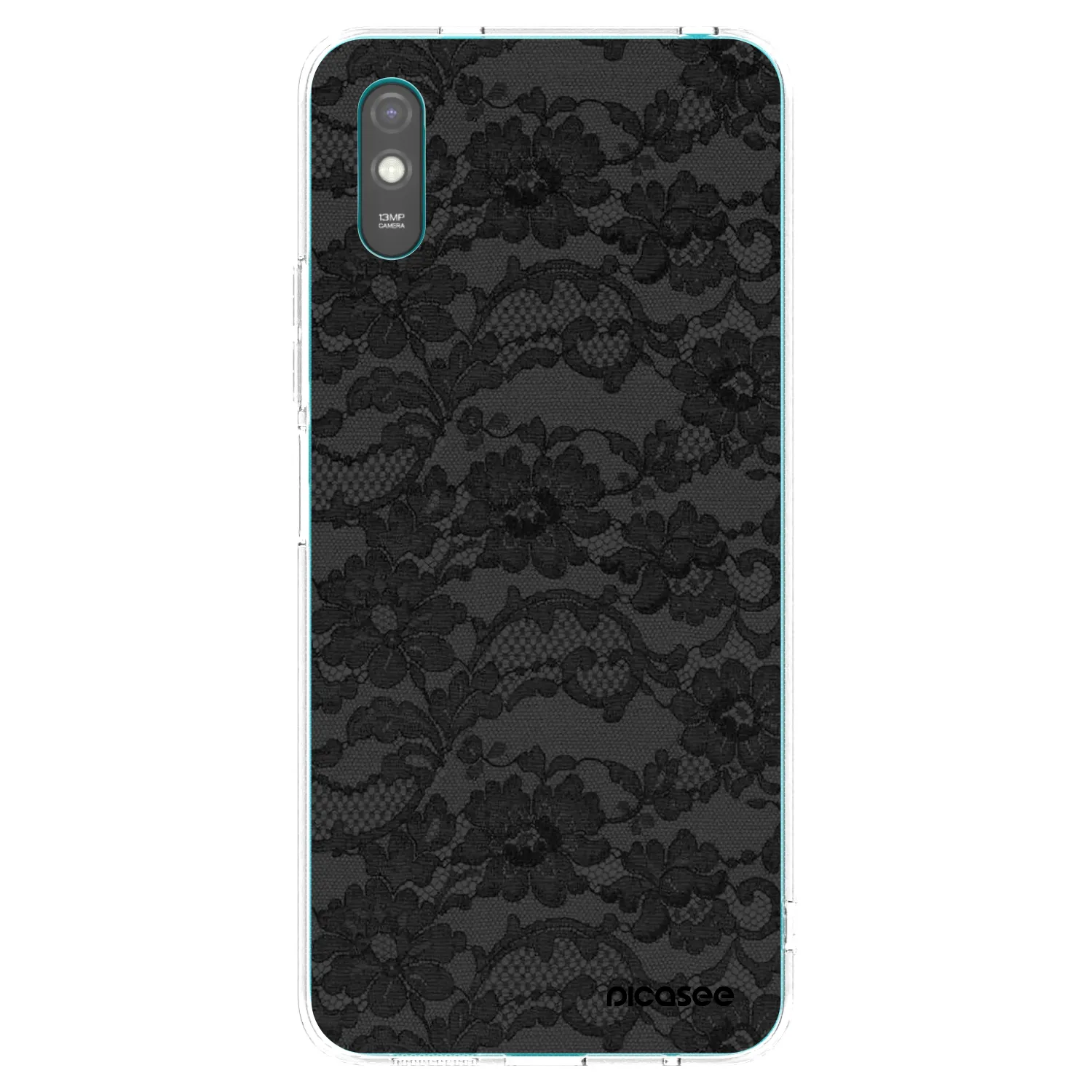 Picasee silikonski prozorni ovitek za Xiaomi Redmi 9AT - Dark Elegance