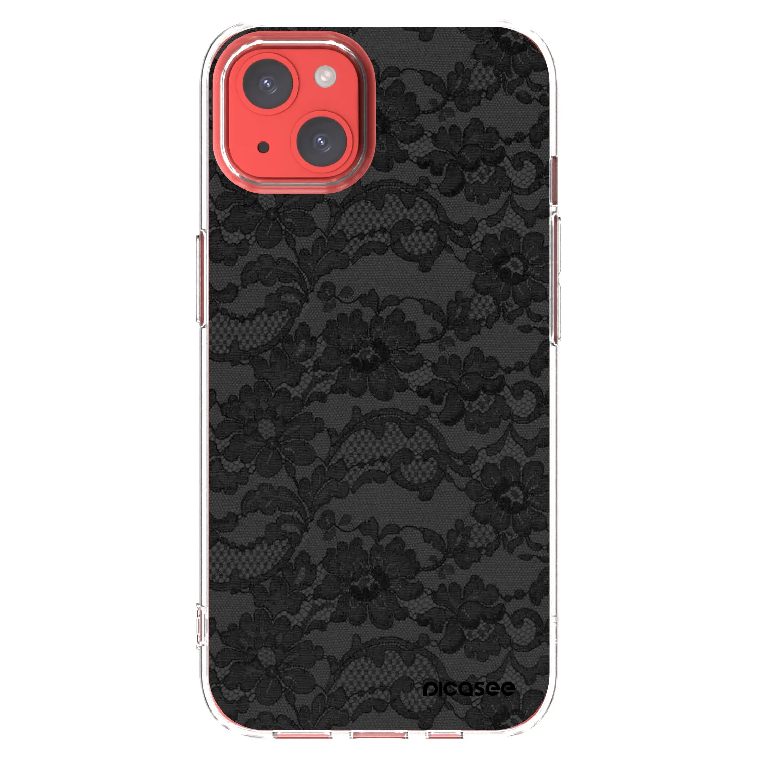 Picasee silikonski prozorni ovitek za Apple iPhone 13 - Dark Elegance