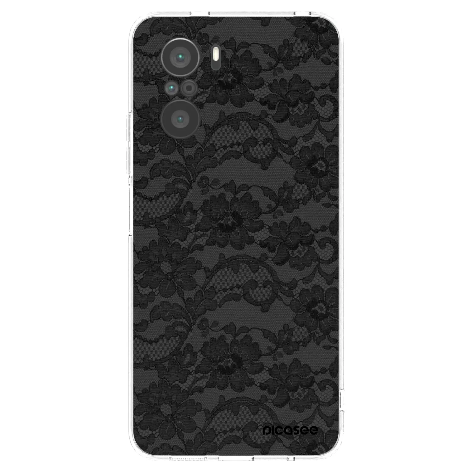 Picasee silikonski prozorni ovitek za Xiaomi Poco F3 - Dark Elegance