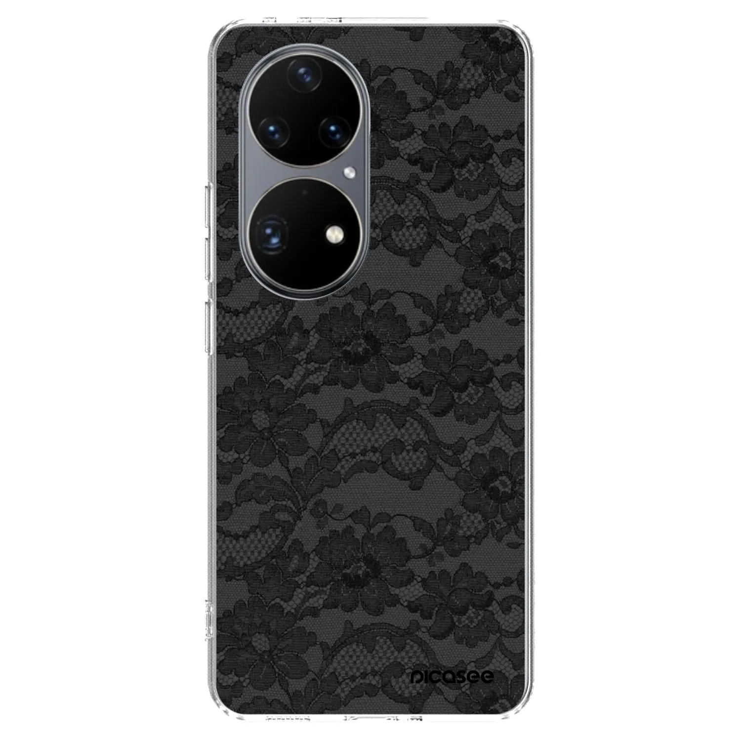 Picasee silikonski prozorni ovitek za Huawei P50 - Dark Elegance