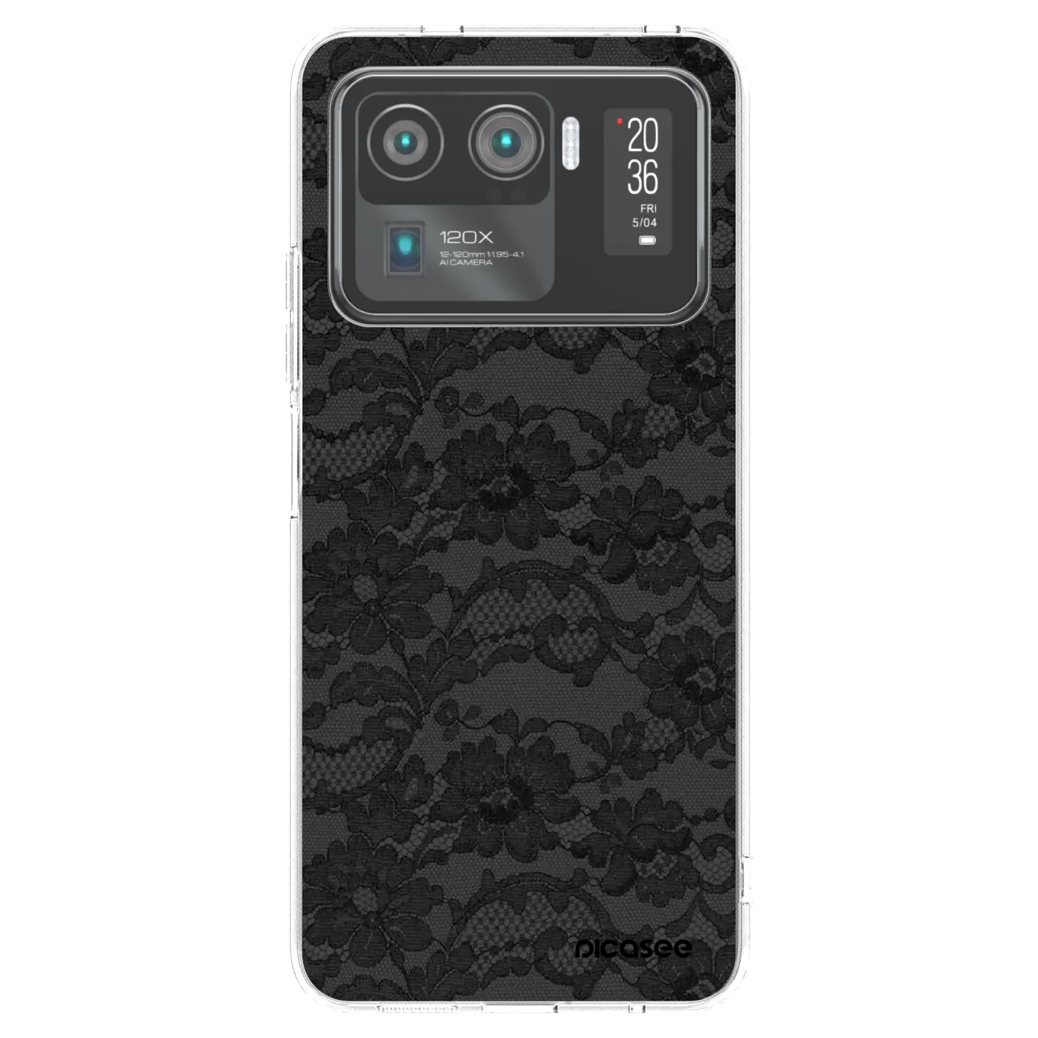 Picasee silikonski prozorni ovitek za Xiaomi Mi 11 Ultra - Dark Elegance