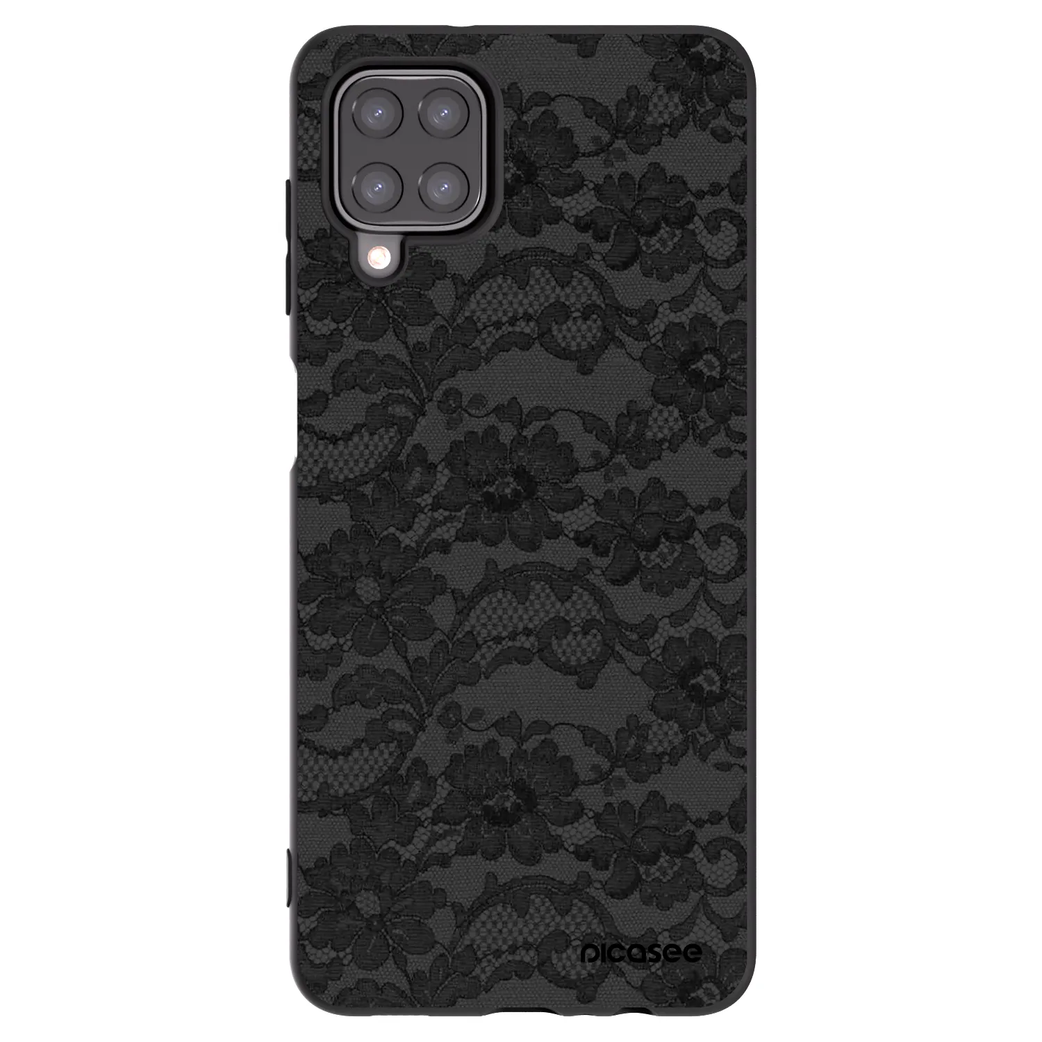 Picasee silikonski črni ovitek za Samsung Galaxy M12 M127F - Dark Elegance
