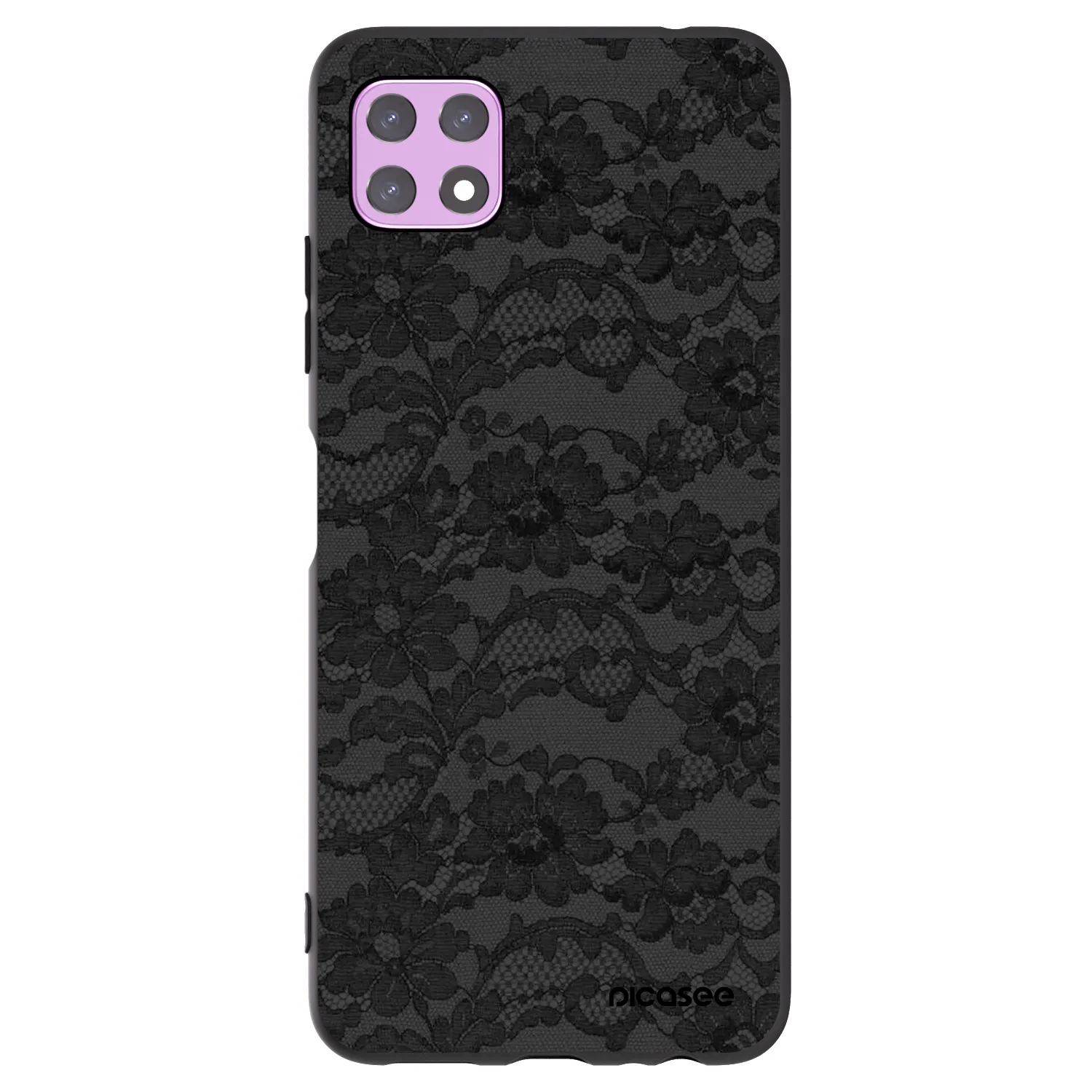 Picasee silikonski črni ovitek za Samsung Galaxy A22 A226B 5G - Dark Elegance