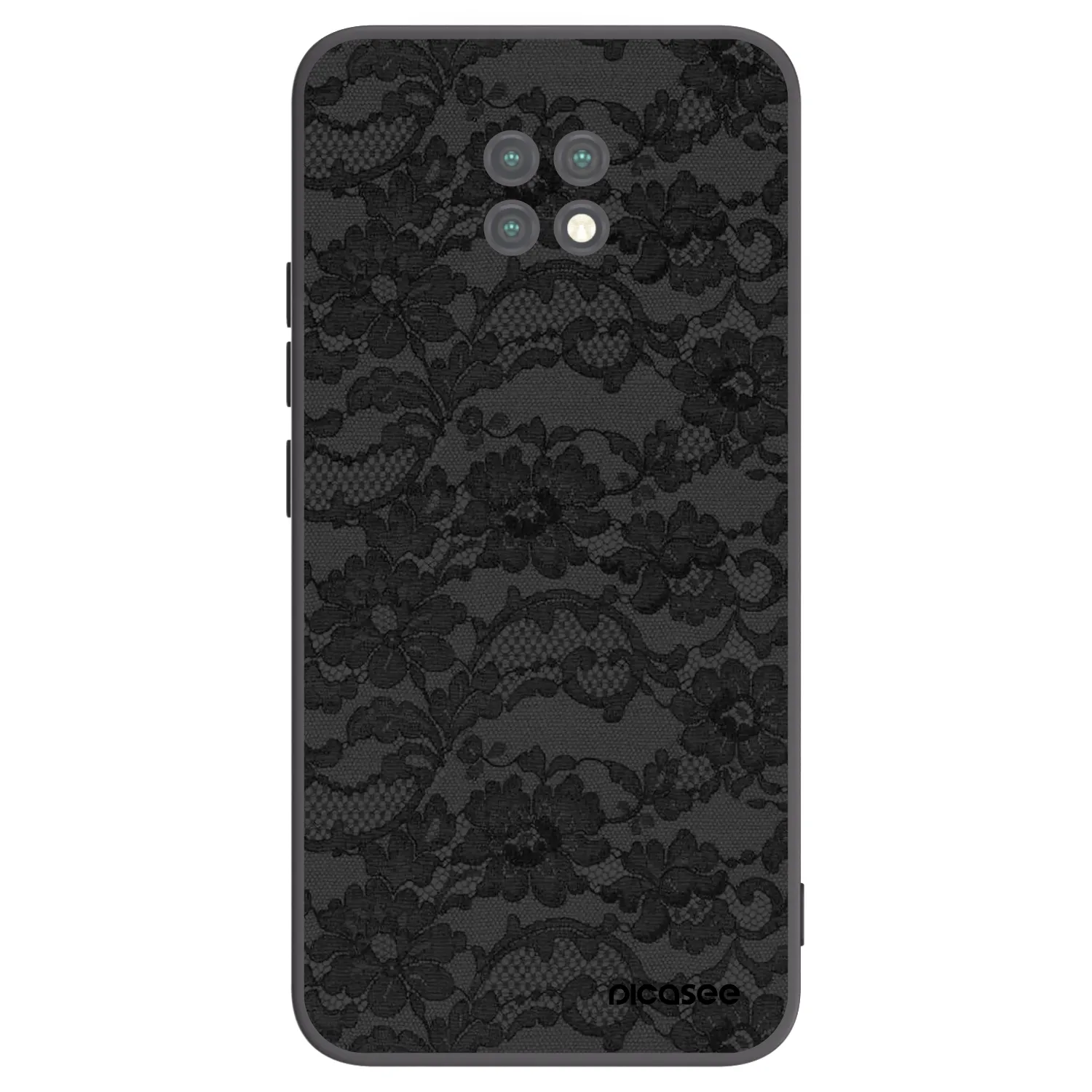Picasee silikonski črni ovitek za Xiaomi Redmi Note 9T - Dark Elegance