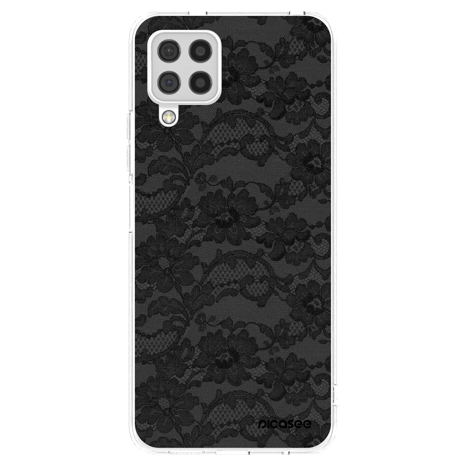 Picasee silikonski prozorni ovitek za Samsung Galaxy A22 A225F 4G - Dark Elegance