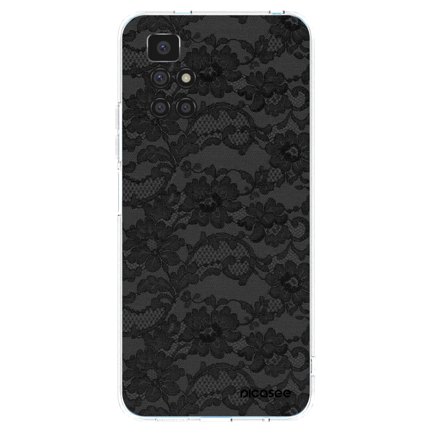 Picasee silikonski prozorni ovitek za Xiaomi Redmi 10 - Dark Elegance