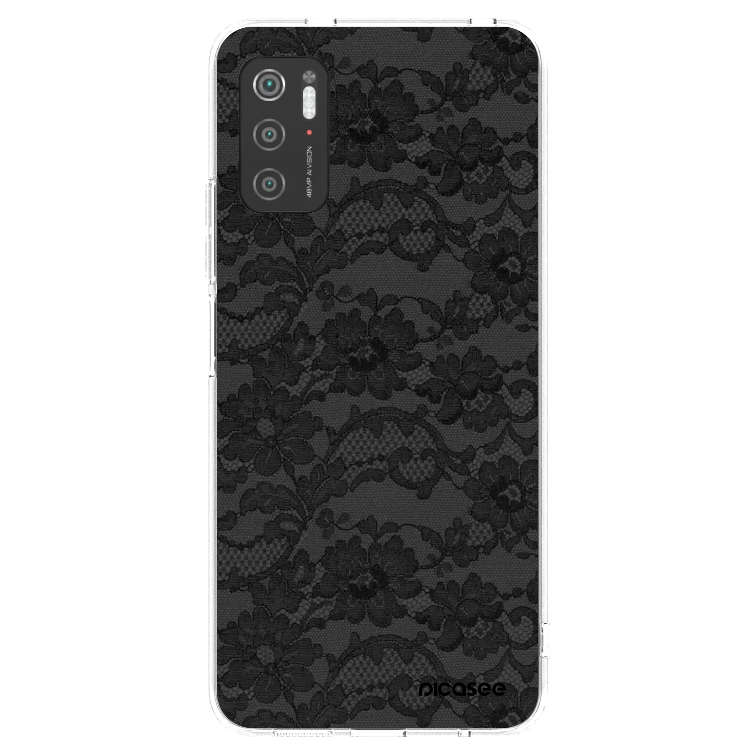 Picasee silikonski prozorni ovitek za Xiaomi Poco M3 Pro 5G - Dark Elegance