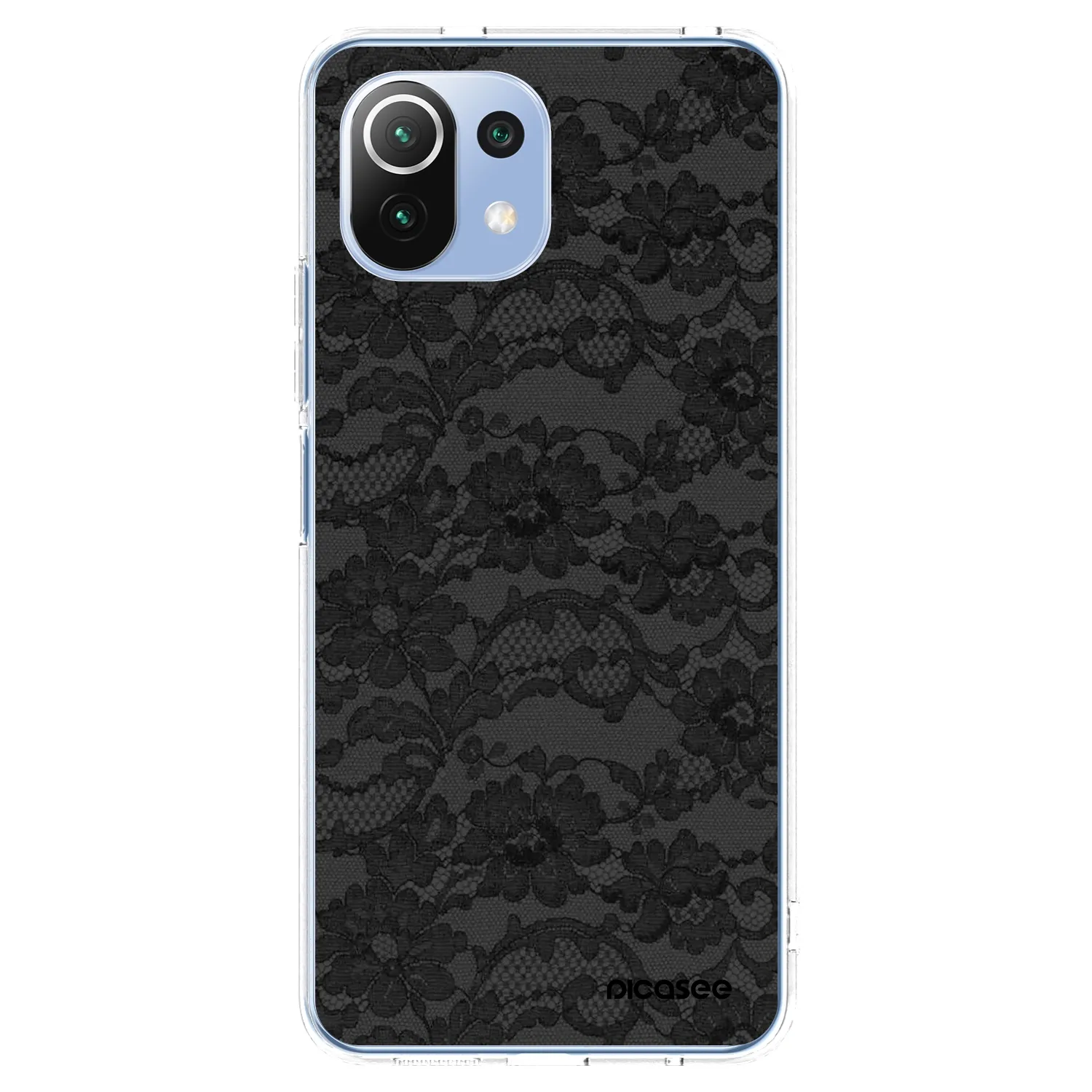 Picasee silikonski prozorni ovitek za Xiaomi 11 Lite 5G NE - Dark Elegance