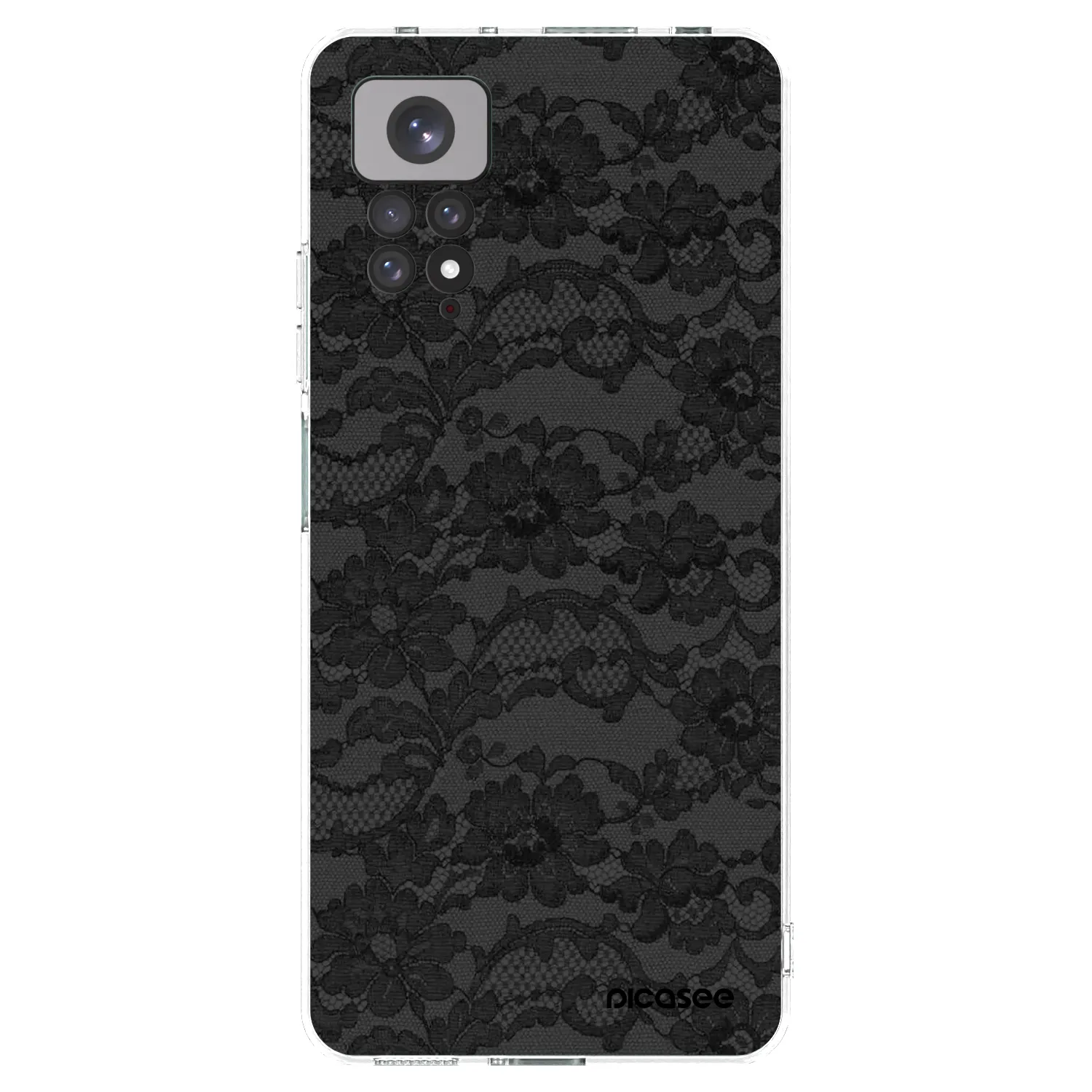 Picasee silikonski prozorni ovitek za Xiaomi Redmi Note 11 - Dark Elegance