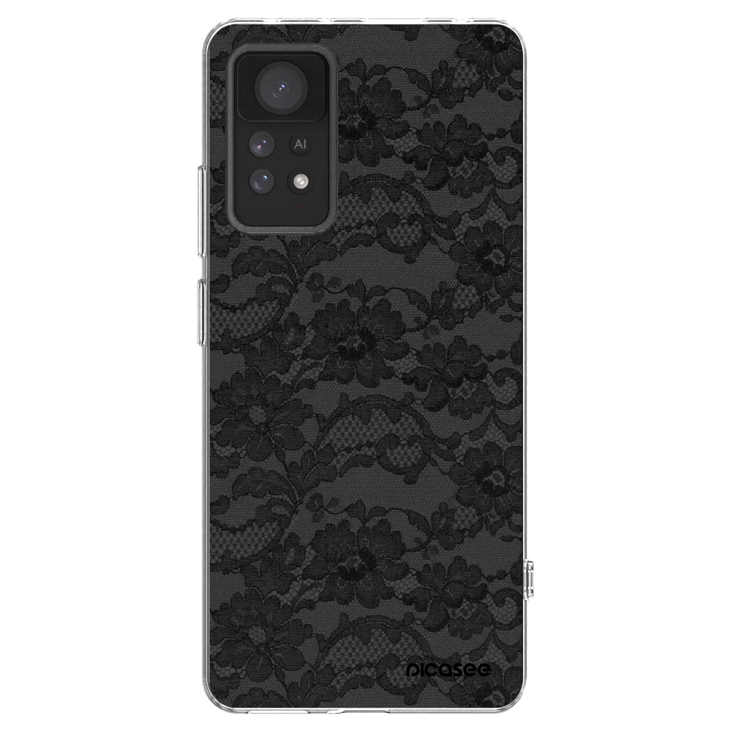 Picasee silikonski prozorni ovitek za Xiaomi Redmi Note 11 Pro 5G - Dark Elegance