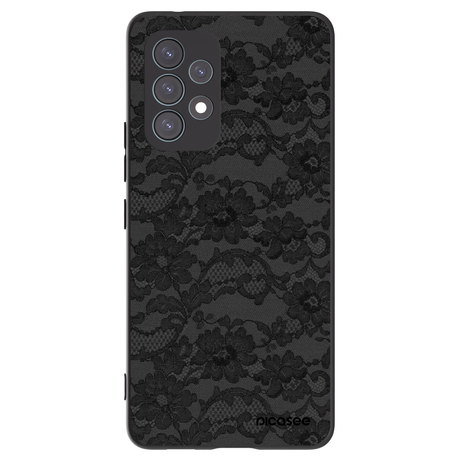 Picasee silikonski črni ovitek za Samsung Galaxy A53 5G A536 - Dark Elegance
