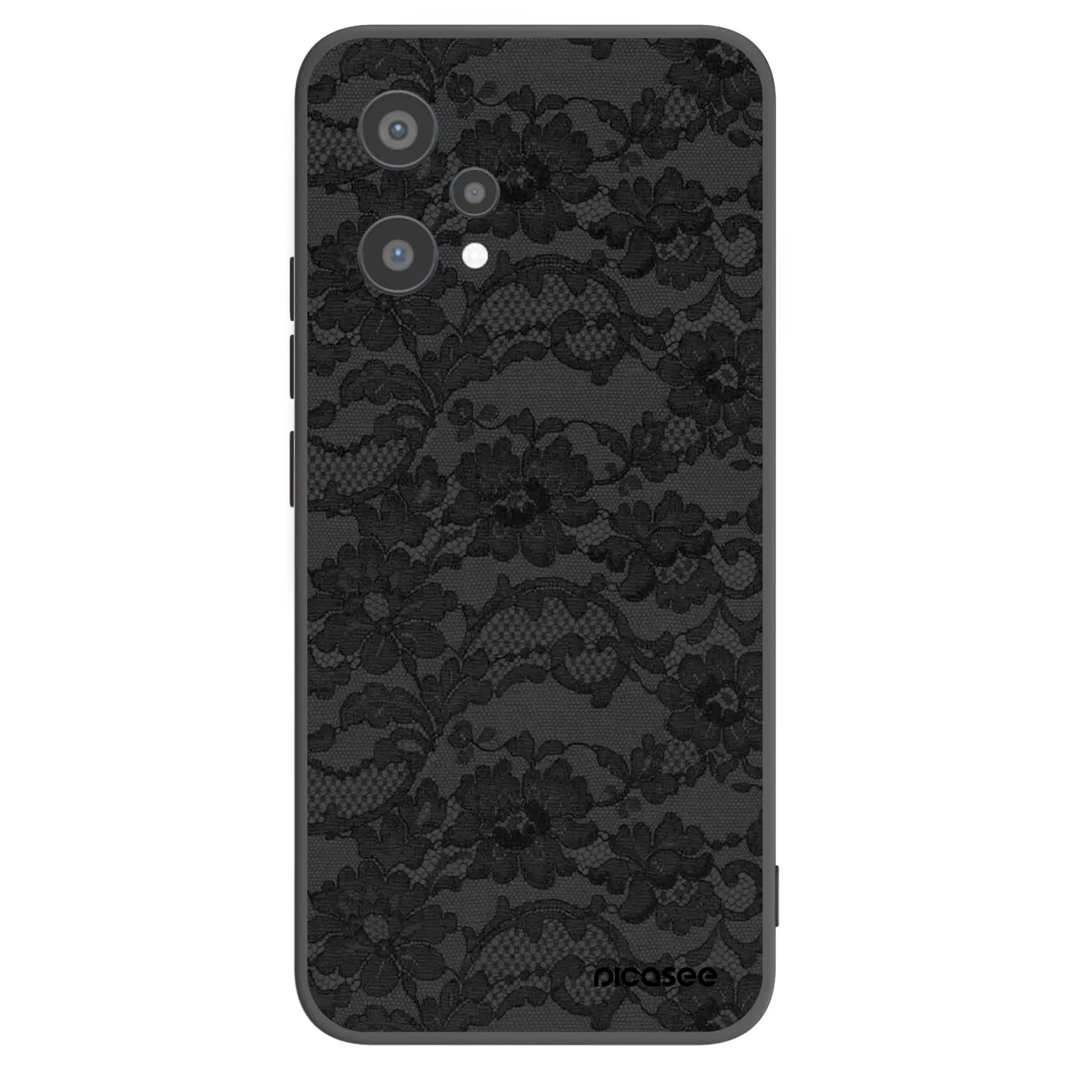 Picasee silikonski črni ovitek za Realme 9 Pro 5G - Dark Elegance