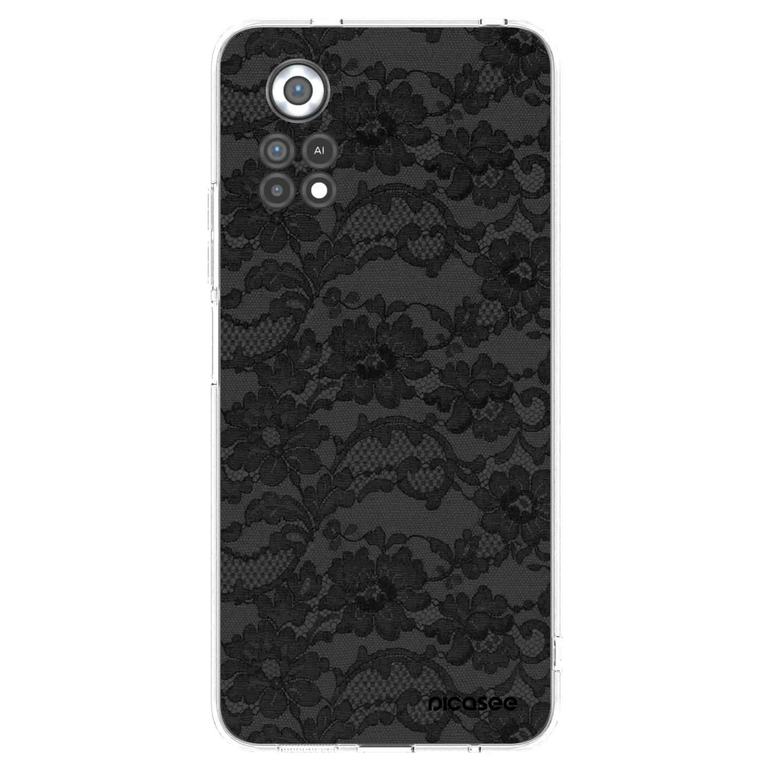 Picasee silikonski prozorni ovitek za Xiaomi Poco X4 Pro 5G - Dark Elegance