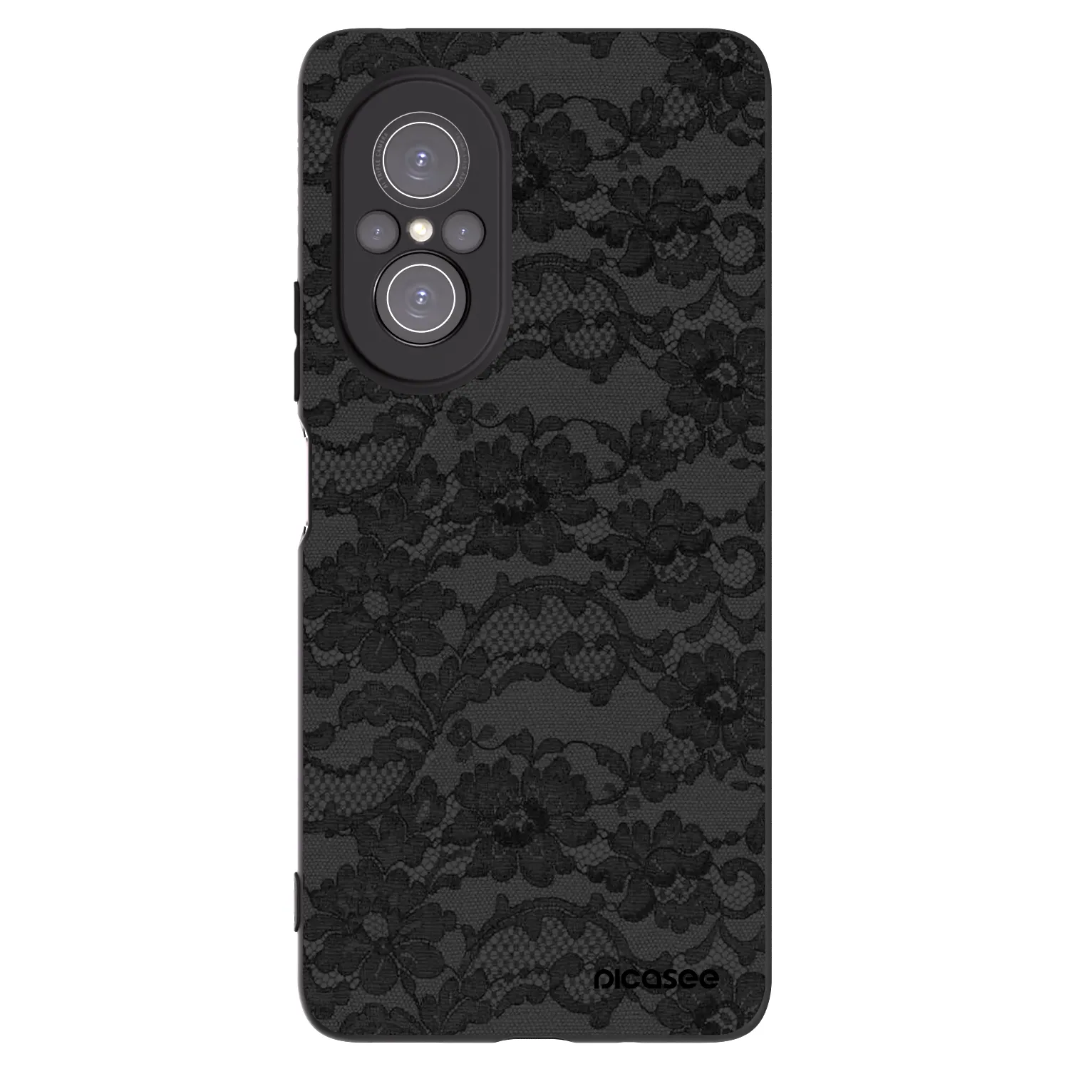 Picasee silikonski črni ovitek za Huawei Nova 9 SE - Dark Elegance