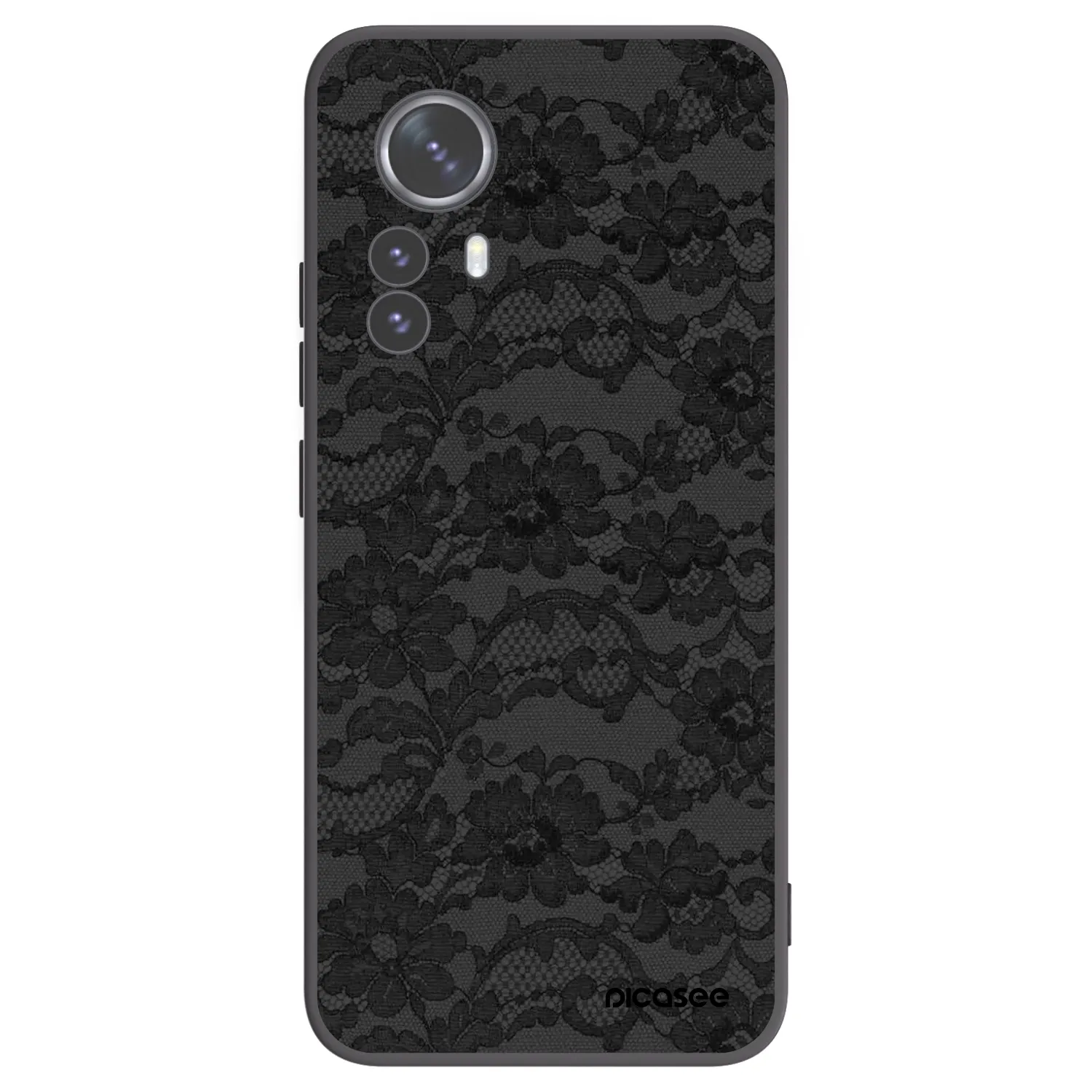 Picasee silikonski črni ovitek za Xiaomi 12 Pro - Dark Elegance