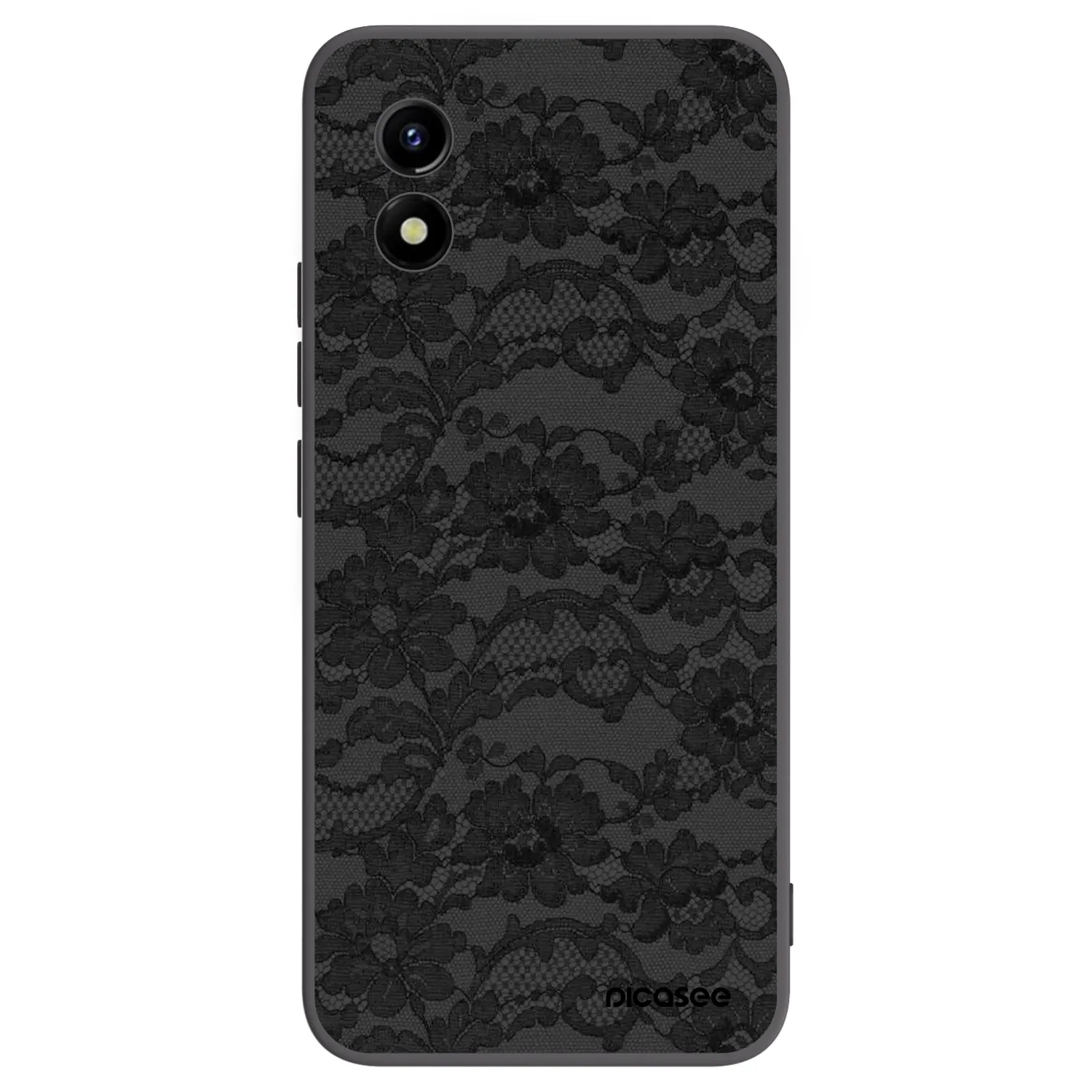 Picasee silikonski črni ovitek za Vivo Y01 - Dark Elegance