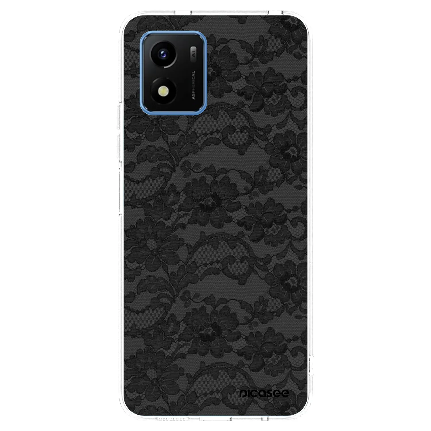 Picasee silikonski prozorni ovitek za Vivo Y01 - Dark Elegance