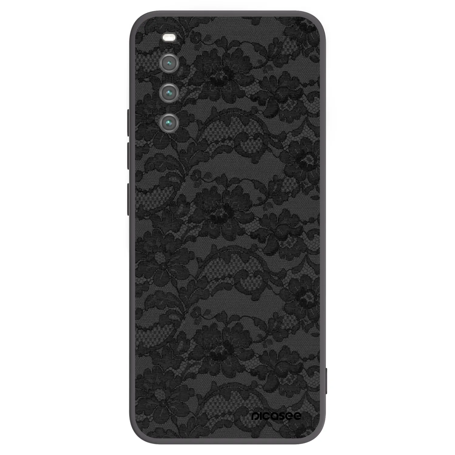 Picasee silikonski črni ovitek za Sony Xperia 10 IV 5G - Dark Elegance