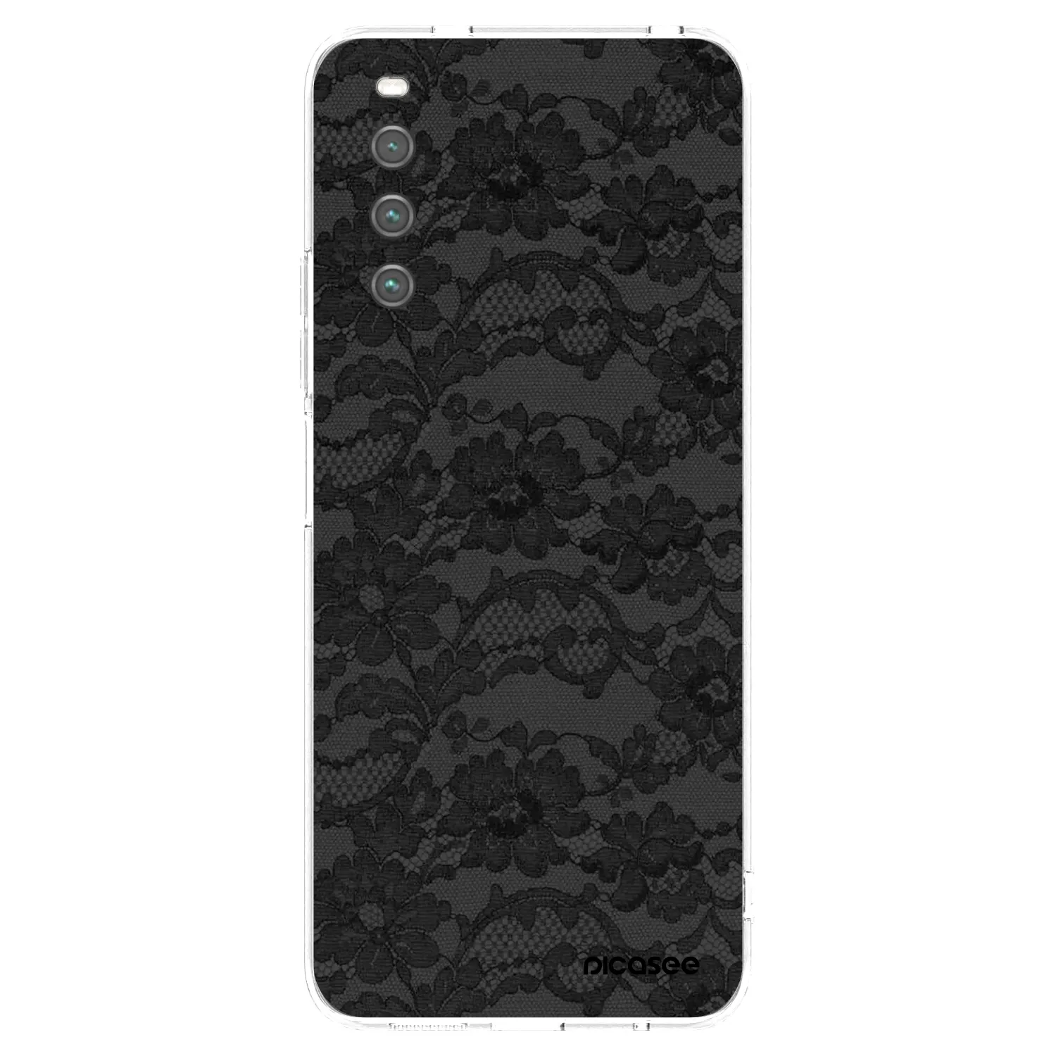 Picasee silikonski prozorni ovitek za Sony Xperia 10 IV 5G - Dark Elegance