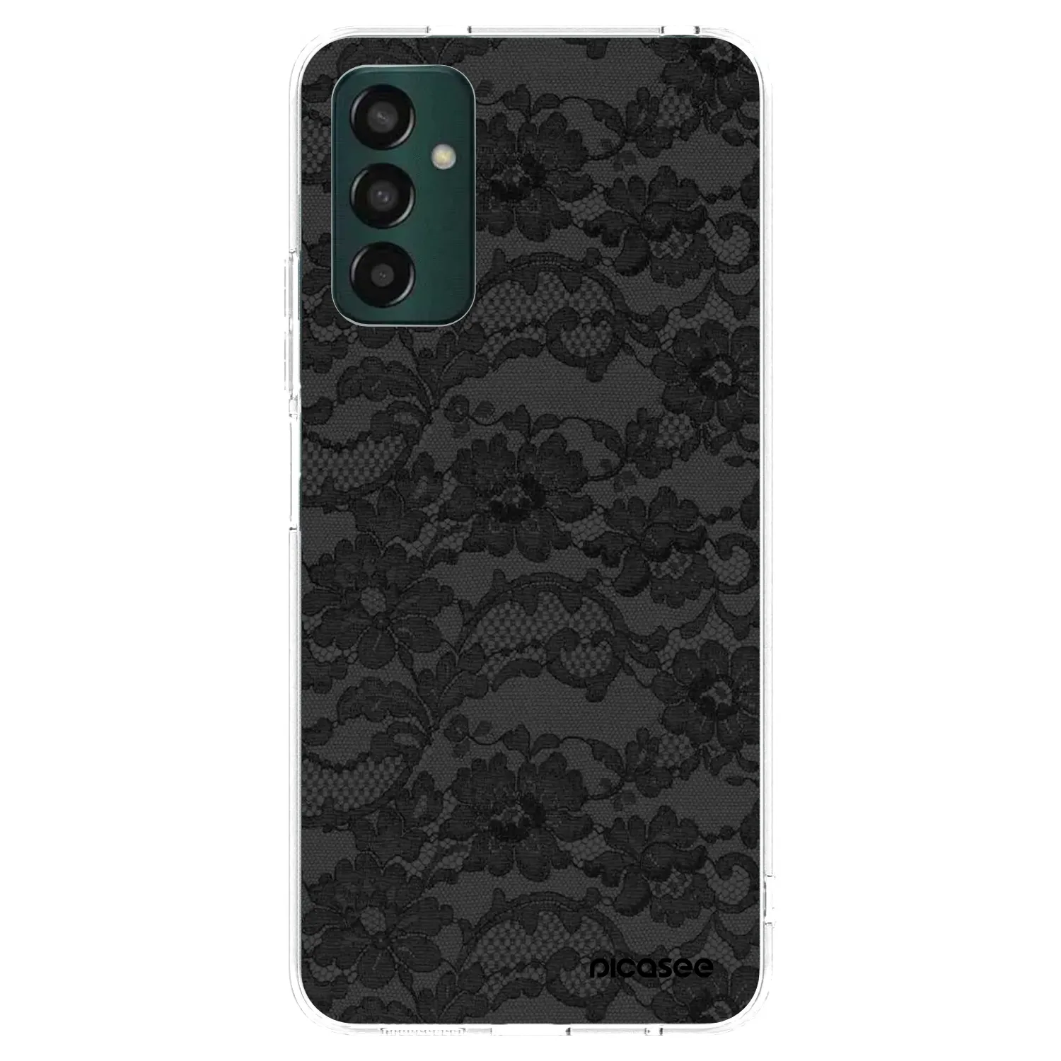 Picasee silikonski prozorni ovitek za Samsung Galaxy M13 M135F - Dark Elegance