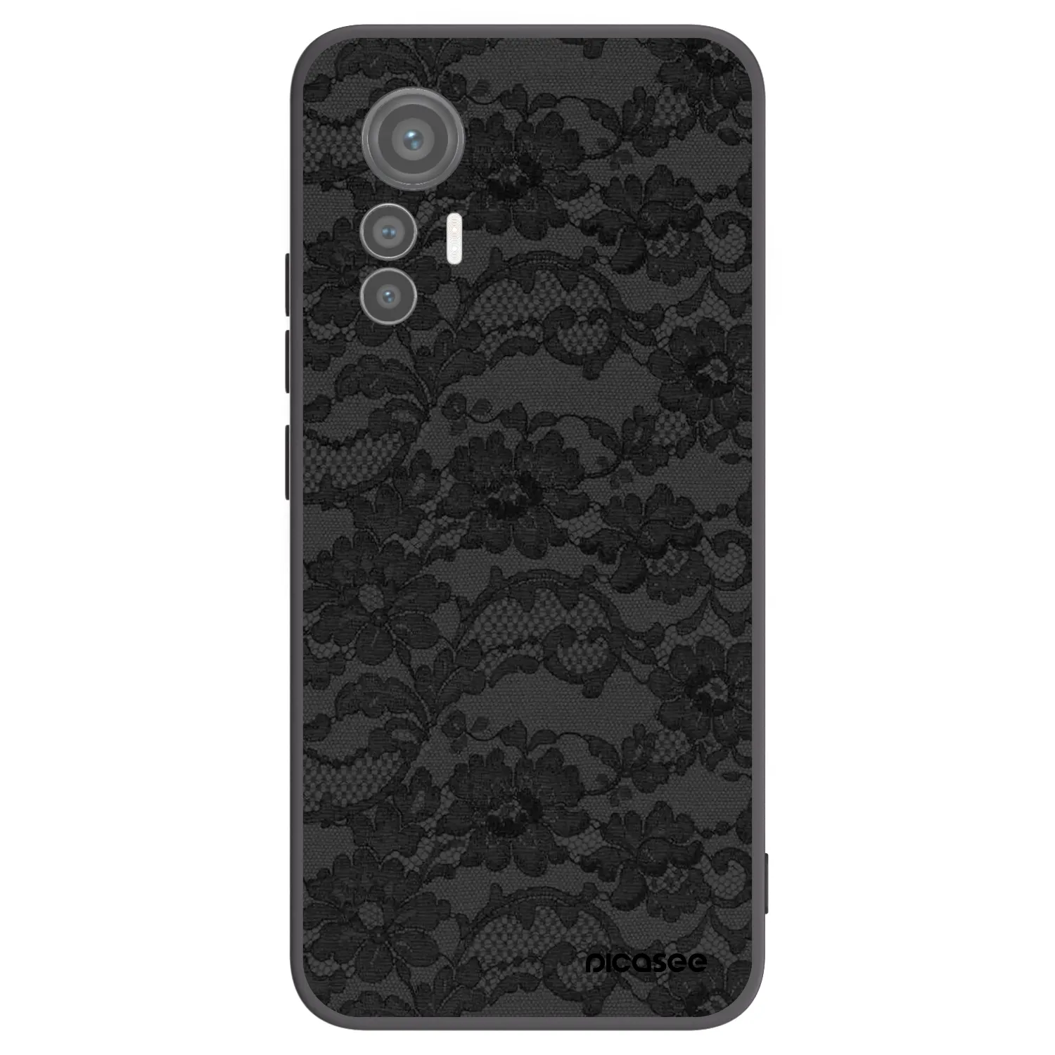 Picasee silikonski črni ovitek za Xiaomi 12 Lite - Dark Elegance