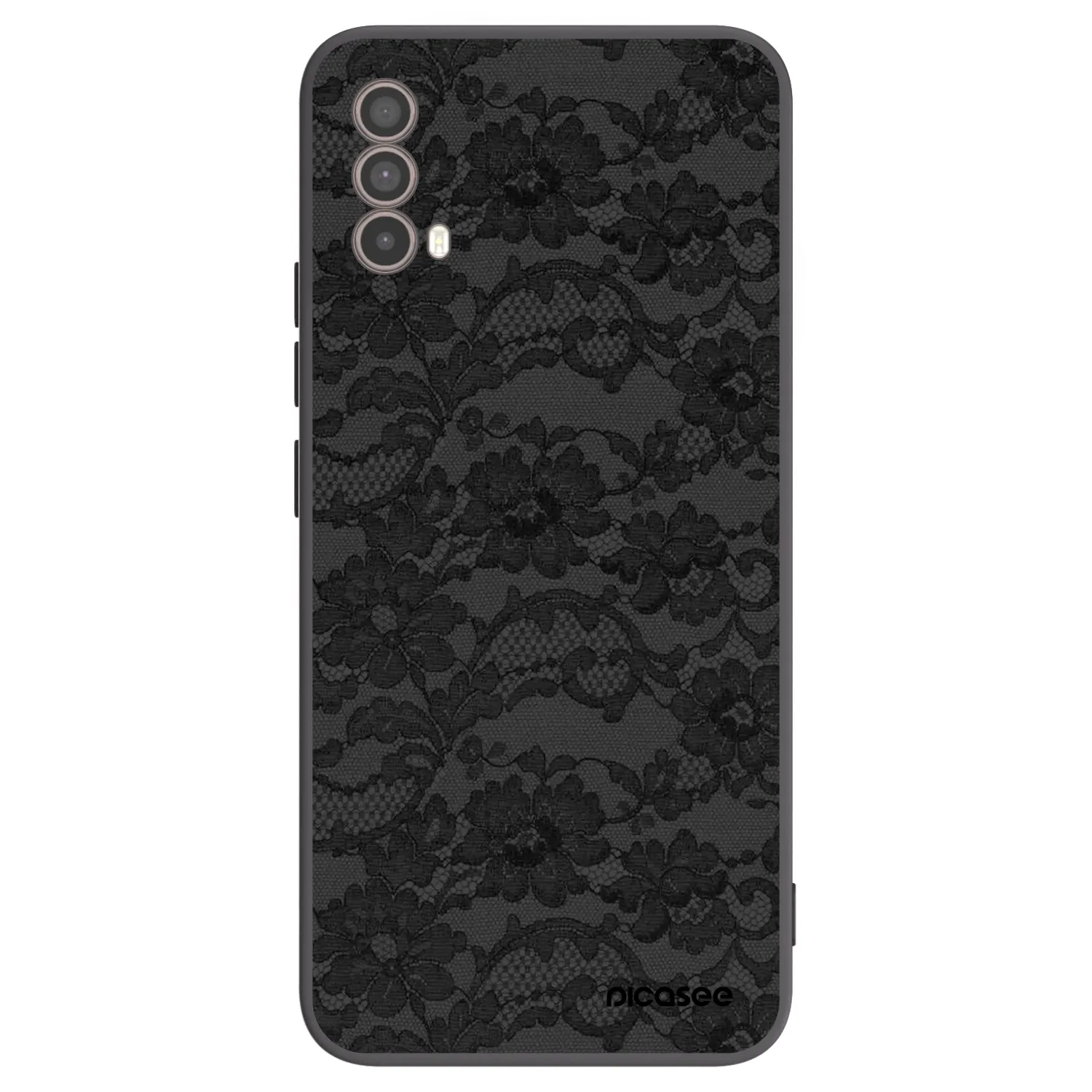 Picasee silikonski črni ovitek za Motorola Moto E40 - Dark Elegance