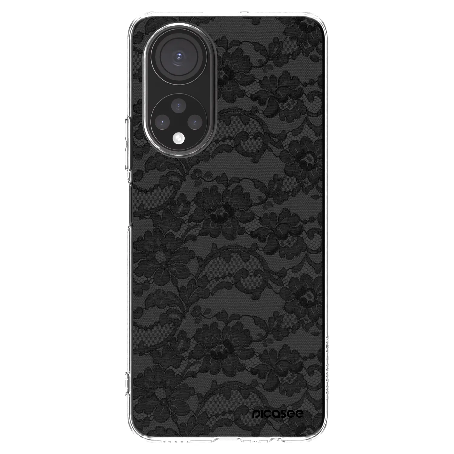 Picasee silikonski prozorni ovitek za Honor X7 - Dark Elegance