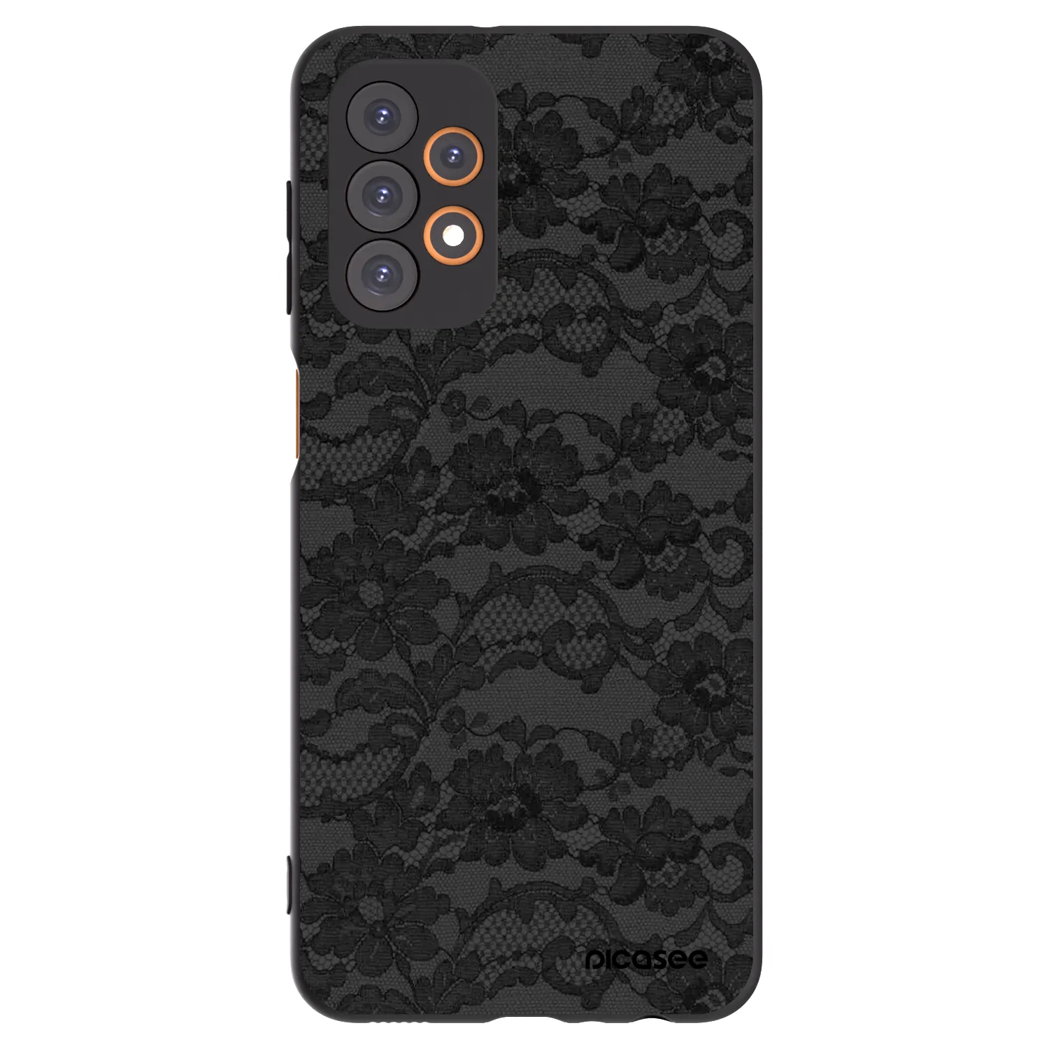 Picasee silikonski črni ovitek za Samsung Galaxy A23 A235F 4G - Dark Elegance