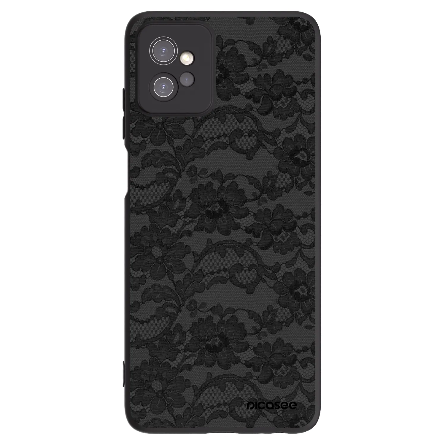 Picasee silikonski črni ovitek za Motorola Moto G32 - Dark Elegance