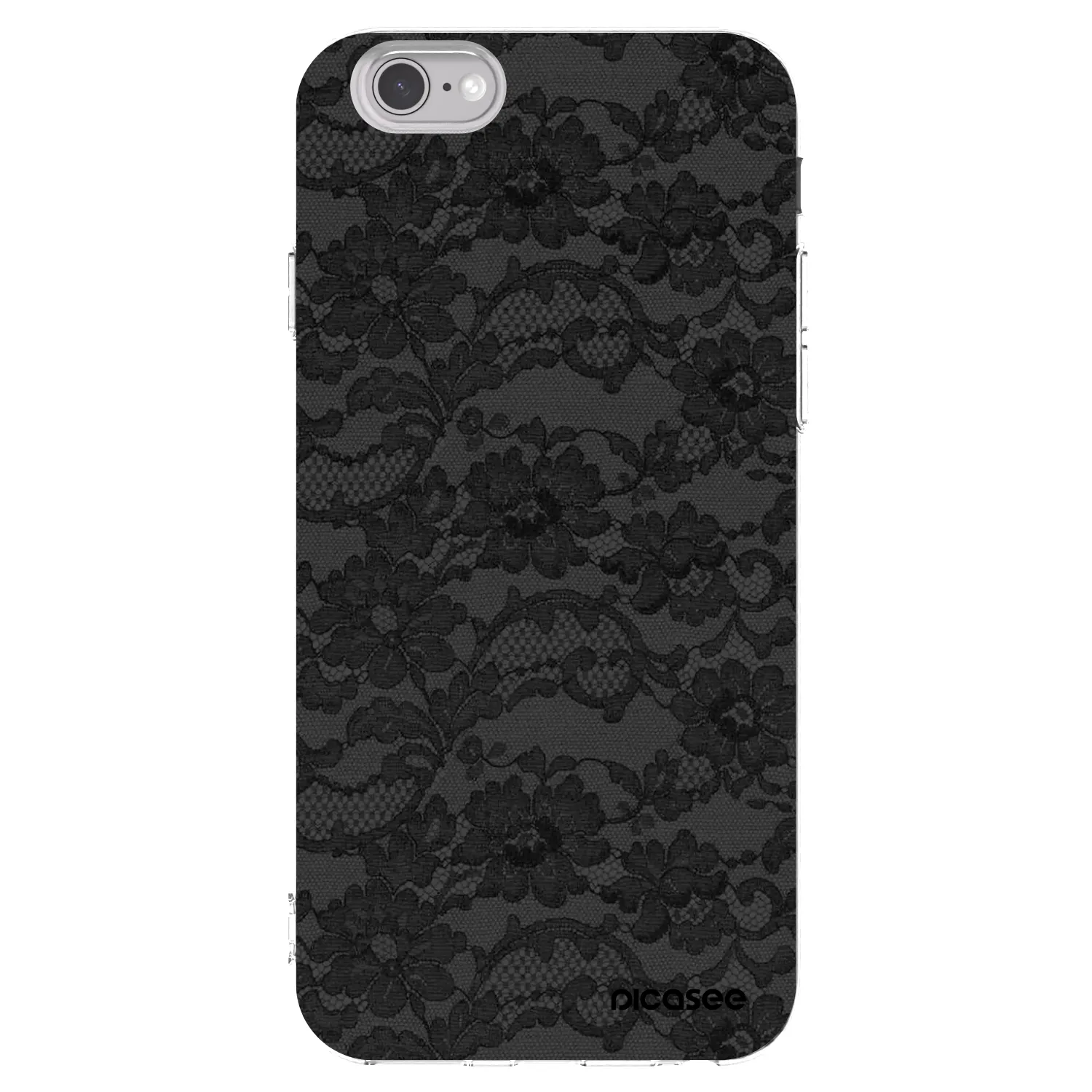 Picasee silikonski prozorni ovitek za Apple iPhone 6/6S - Dark Elegance
