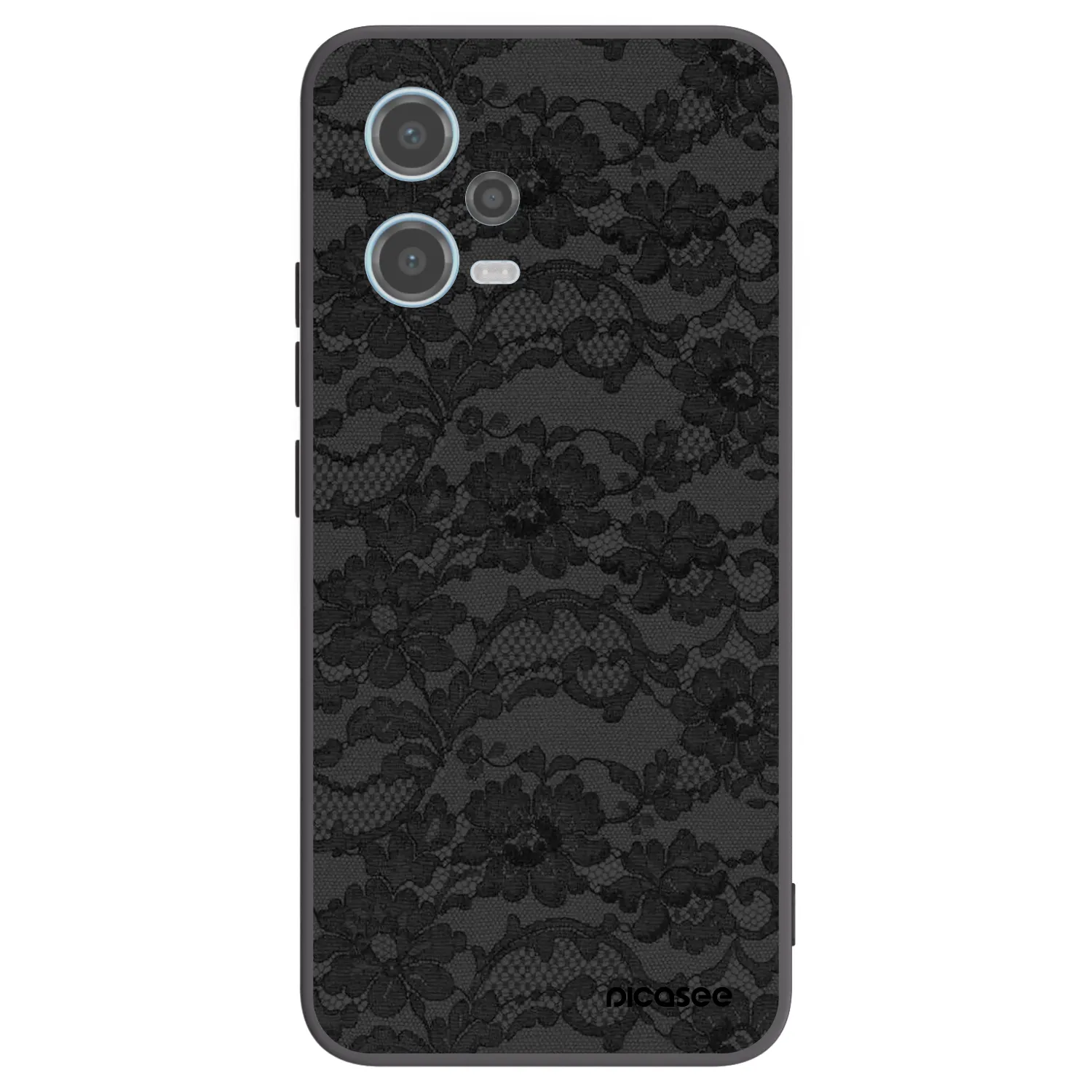 Picasee silikonski črni ovitek za Xiaomi Redmi Note 12 5G - Dark Elegance