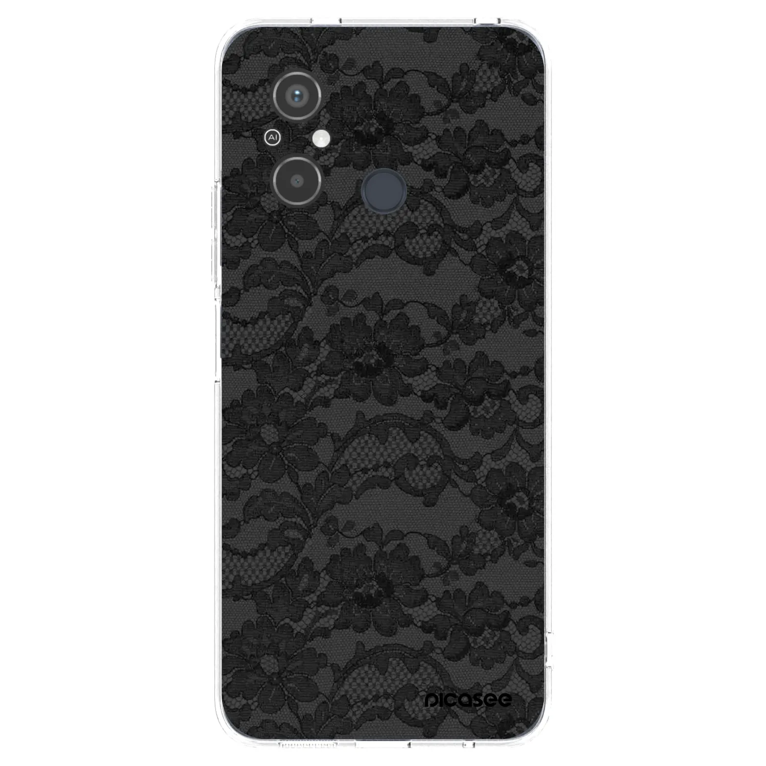 Picasee silikonski prozorni ovitek za Xiaomi Redmi 12C - Dark Elegance